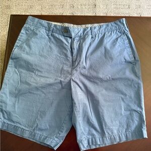 Southern Pines Stylish Blue Men's Flat Front Shorts Size 36